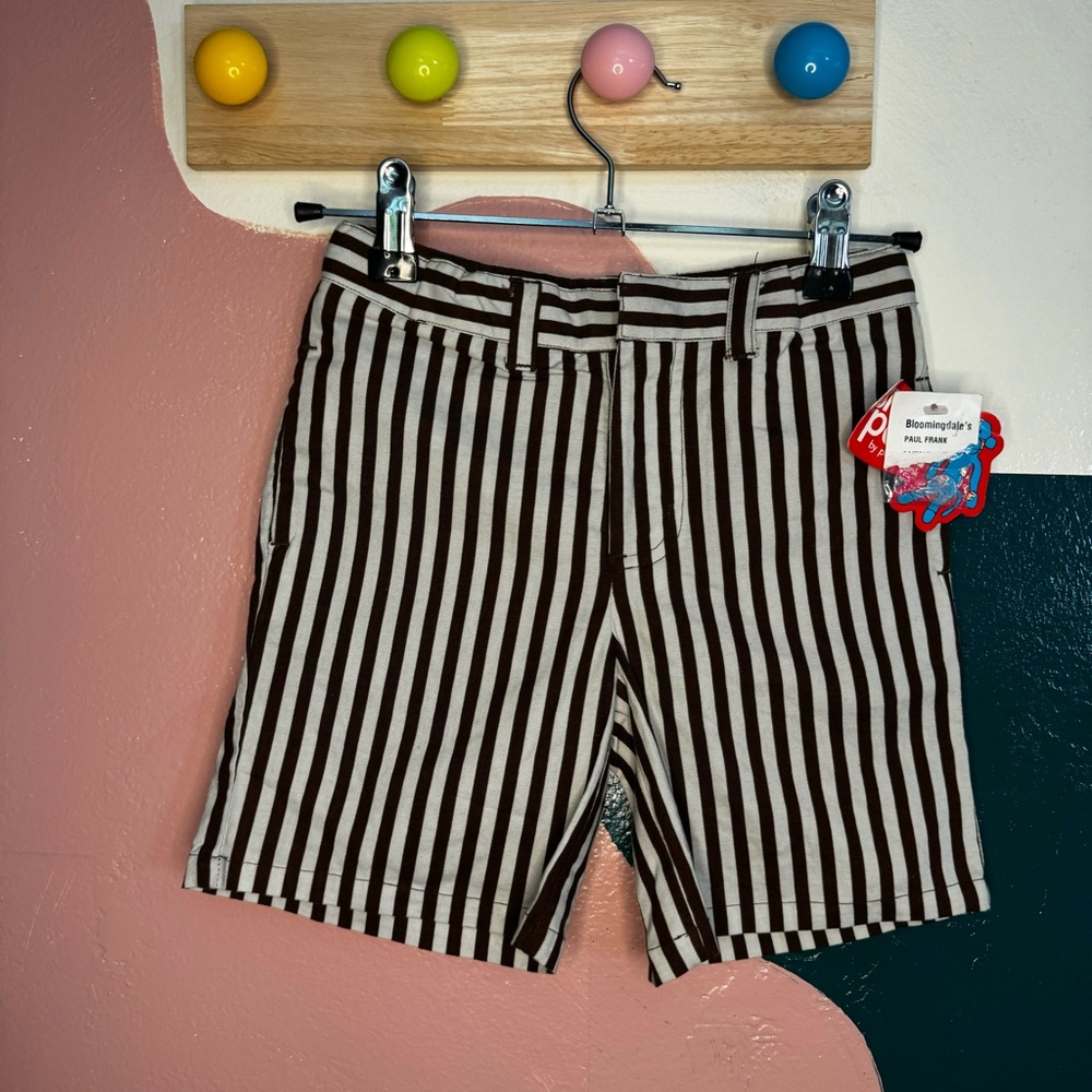 Small Paul Y2K gray/blue and brown shorts